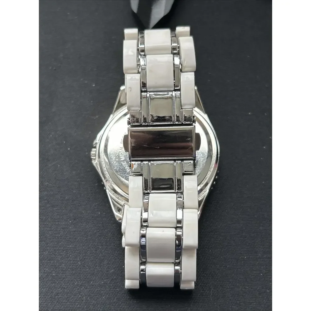 MOP Dial White Bezel And Band Women’s Quartz Watch